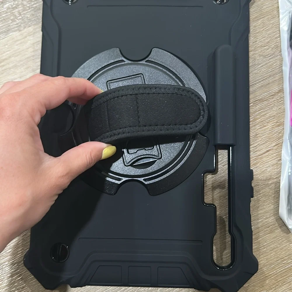 Black Rugged Tablet Case- NWT for Samsung tablet s9 - heavy duty case